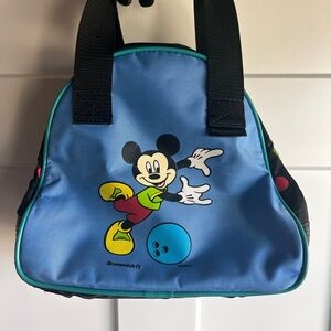 Vintage Disney Mickey Mouse Bowling Bag Burnswick